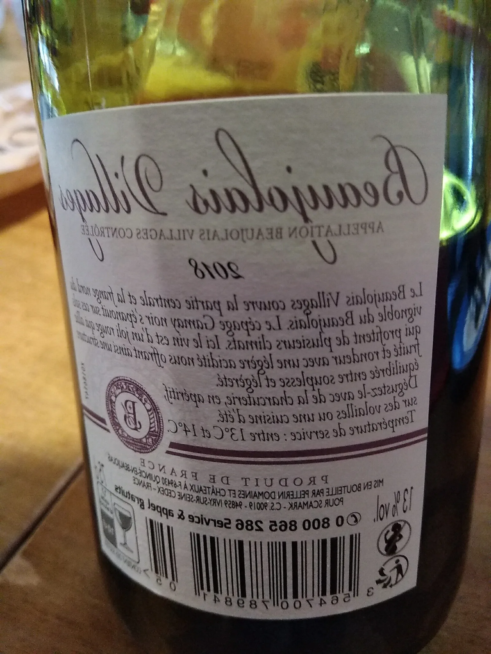 Quel est le cépage du Beaujolais ?