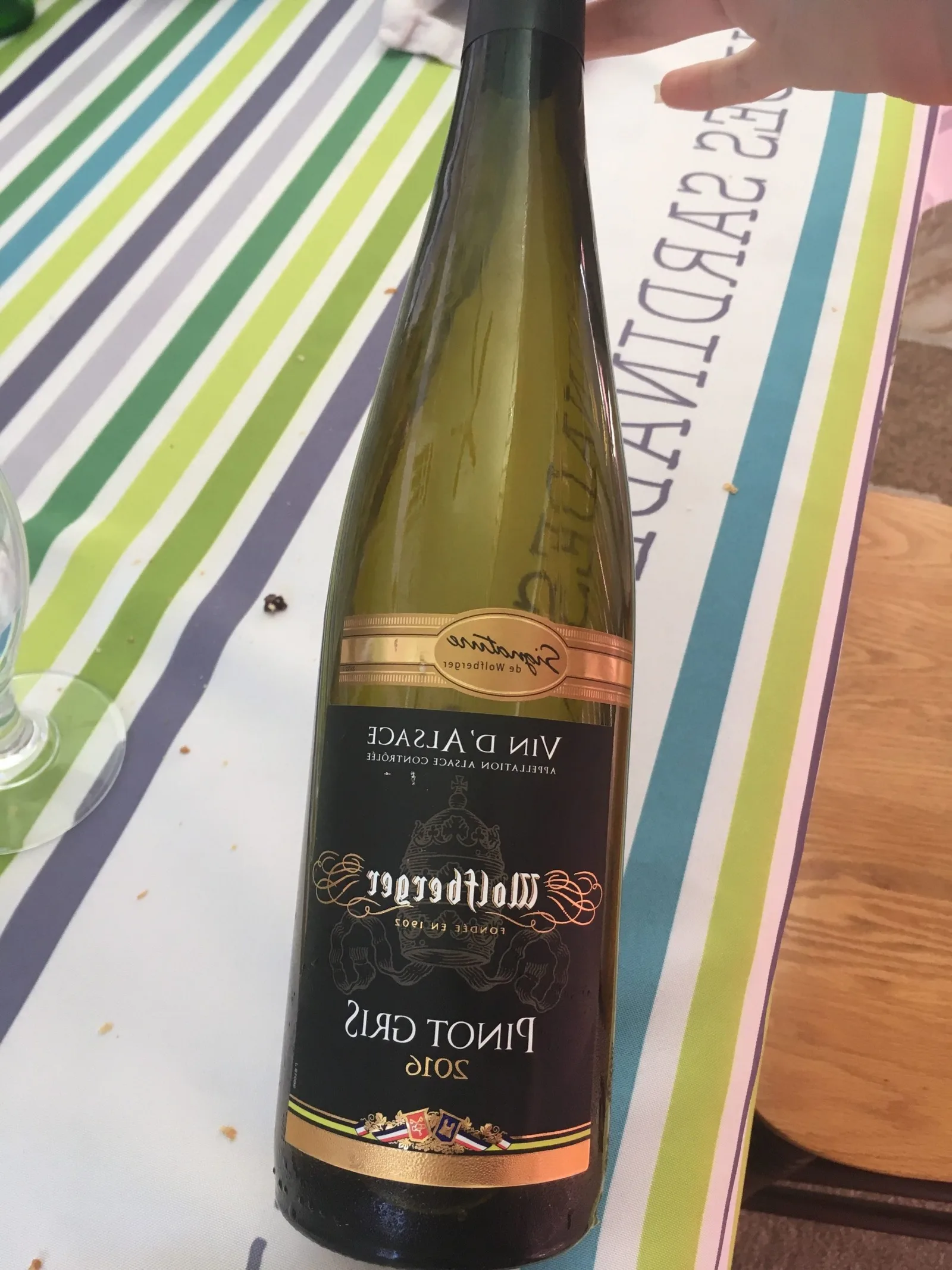 Est-ce que le Pinot Gris est un vin sec ?